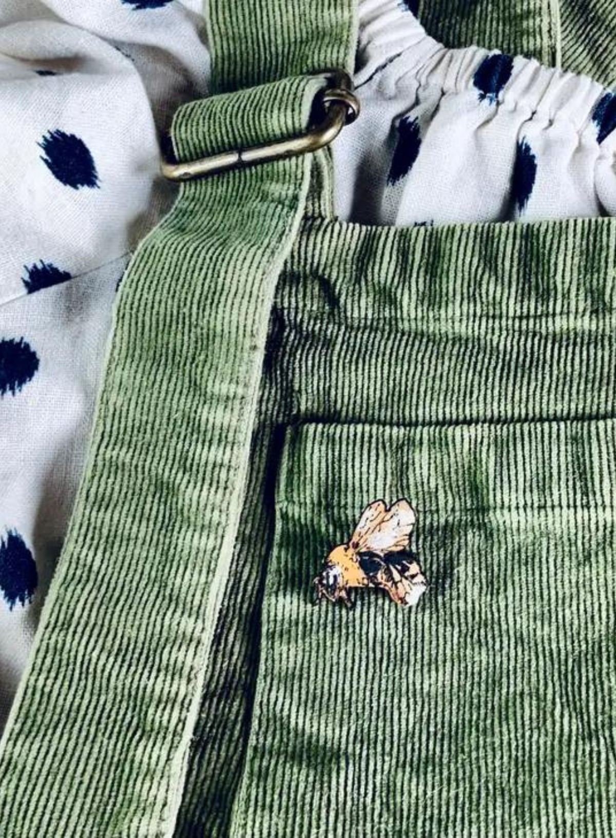 Bee Mini Pin from Lily Faith