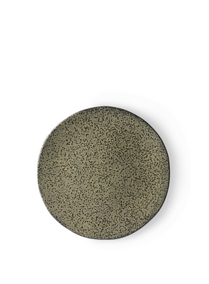 Gradient Ceramics Dessert Plate in Green from HK Living