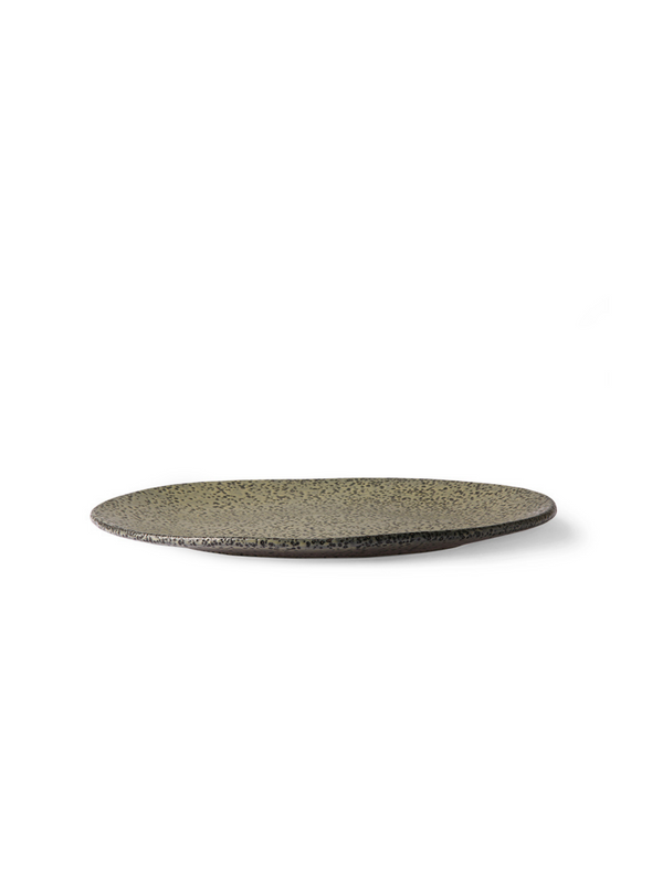 Gradient Ceramics Dessert Plate in Green from HK Living