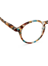 #D Reading Glasses in Blue Tortoise from Izipizi