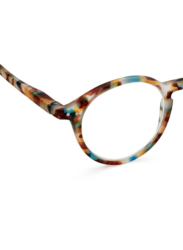 #D Reading Glasses in Blue Tortoise from Izipizi