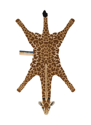 Gimpy Giraffe Large Wool Rug from Doing Goods