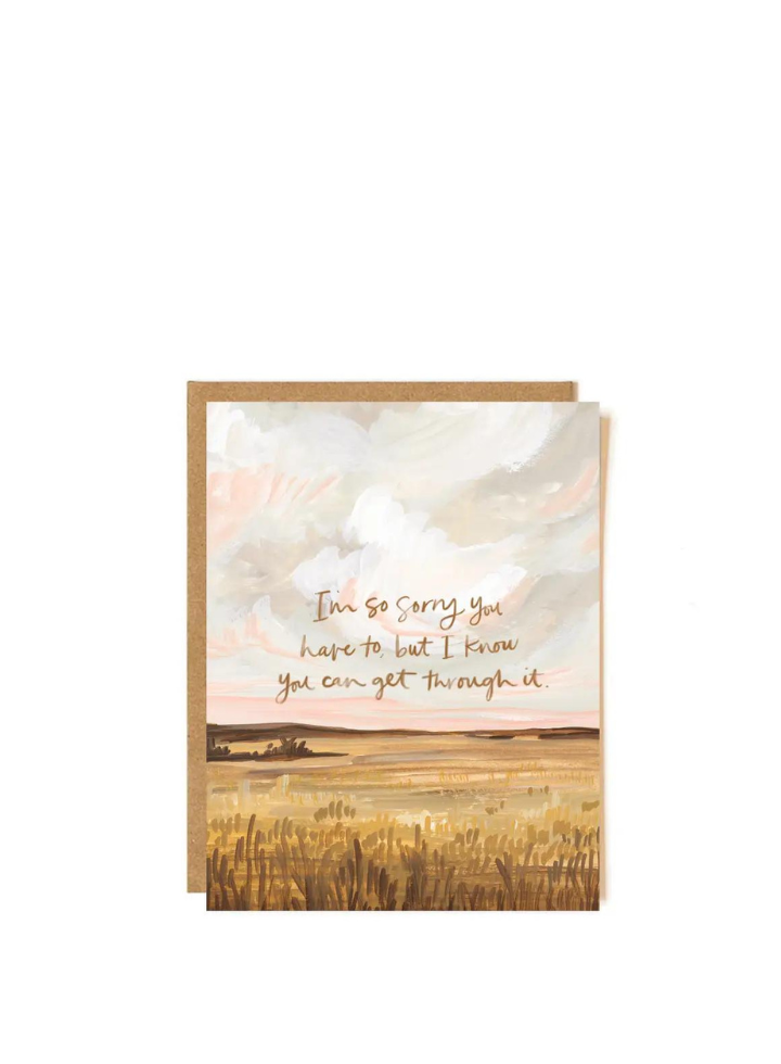 1Canoe2 So Sorry Landscape Card