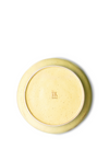 Bold & Basic Ceramics: Pasta Plate in Yellow/Brown from HK Living