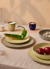 Gradient Ceramics Dessert Plate in Peach from HK Living