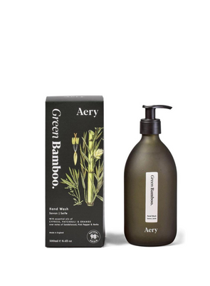 Green Bamboo Hand Wash - Cypress Patchouli & Orange from Aery Living