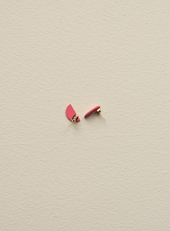 The Sticky Sis Club Sunnies Earrings in Tulip Pink from Rilla Go Rilla
