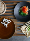 Kyoto Ceramics Japanese Dinner Plate in Brown from HK Living