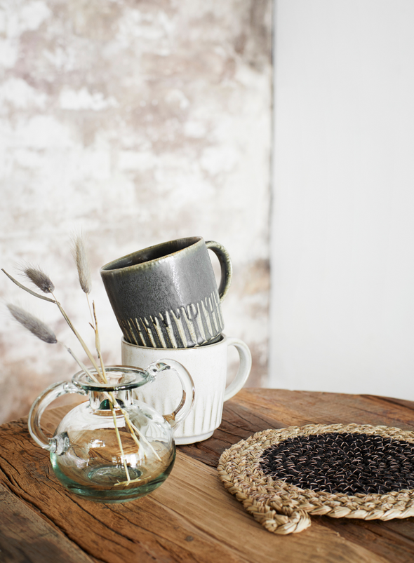 Stoneware Mug Dark Green from Madam Stoltz