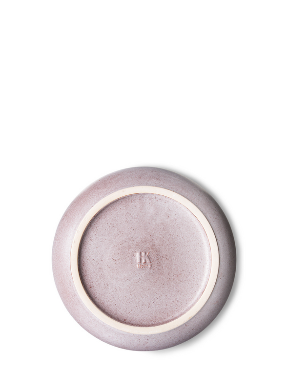 Bold & Basic Ceramics: Purple Deep Plate from HK Living