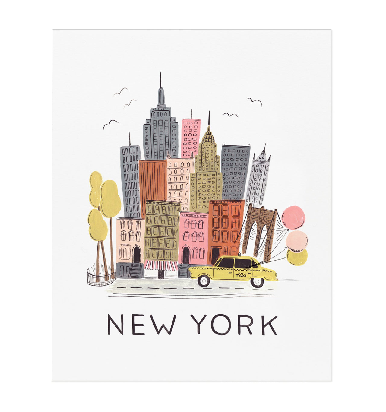 NYC Print from Rifle Paper Co.