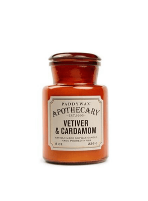 Apothecary Vetiver & Cardamom Candle from Paddywax