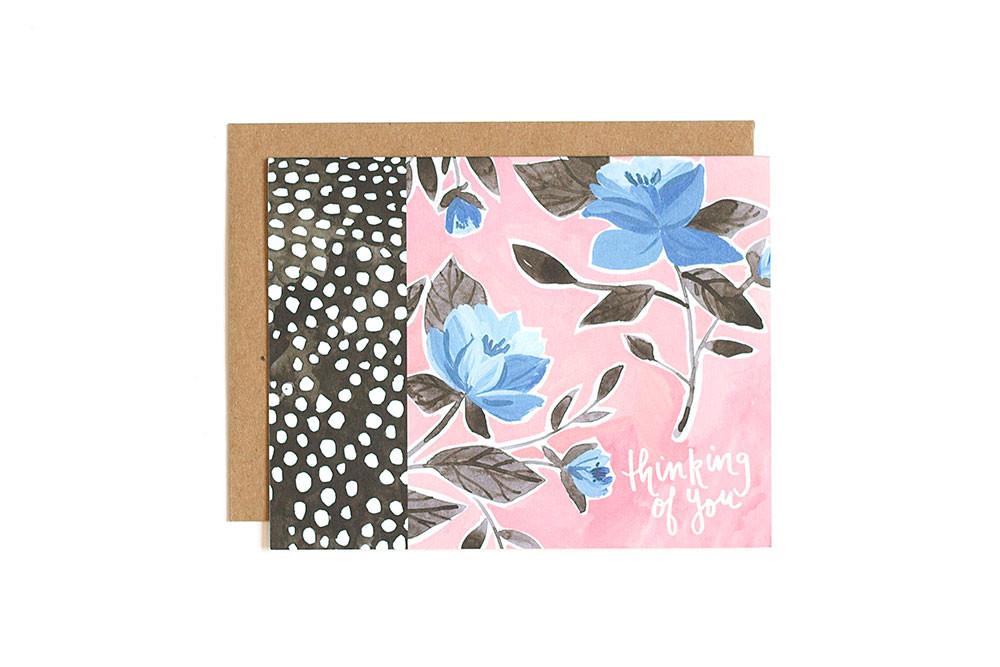 1Canoe2 Thinking of You Spots Card