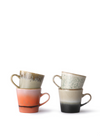 Ceramic 70's Americano Mug in Bark from HK Living