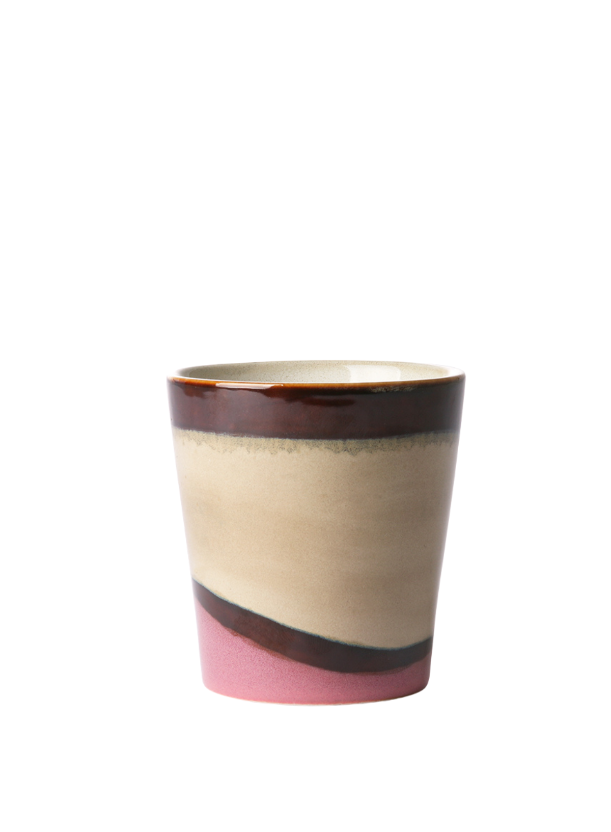 Ceramic 70's Beaker in Dunes from HK Living