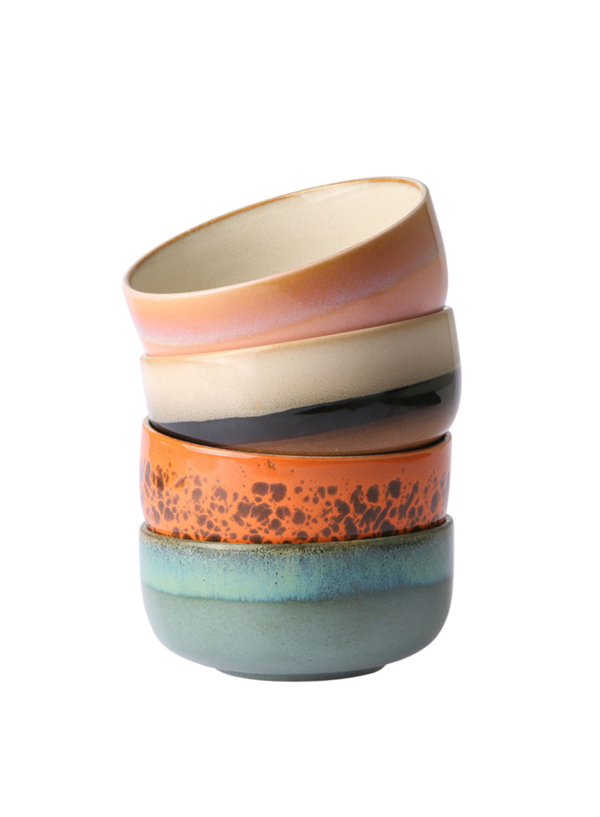 Ceramic 70's Tornado Dessert Bowl from HK Living
