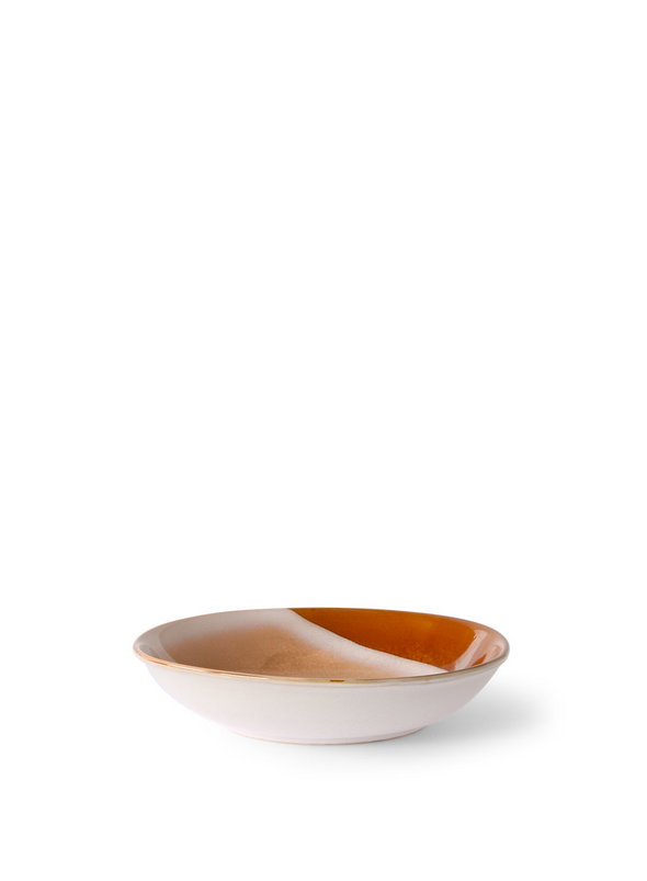 Ceramic 70's Hills Curry Bowl from HK Living