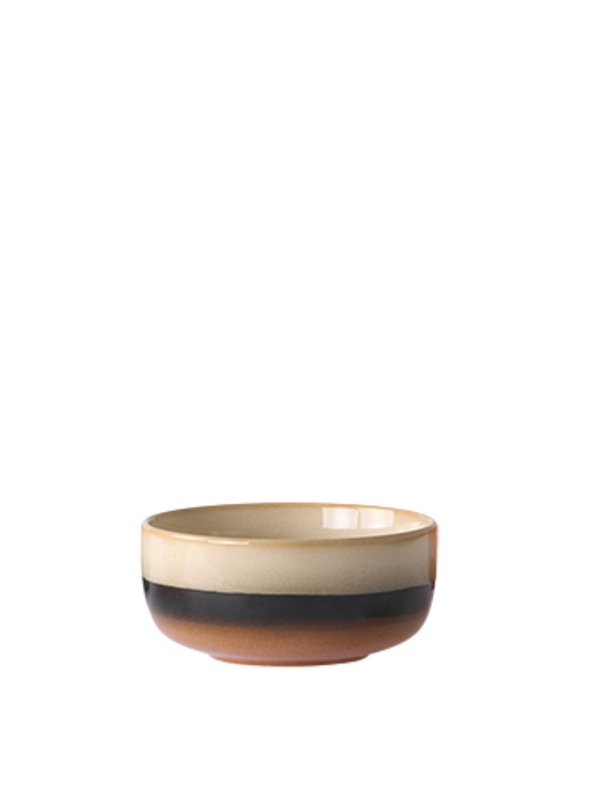 Ceramic 70's Tornado Dessert Bowl from HK Living