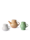 Ceramic Bubble Sand Tea Pot from HK Living