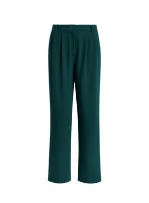Fintan Woven Crepe Trousers in Pine Green from King Louie