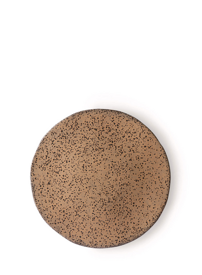 Gradient Ceramics Taupe Dinner Plate in HK Living