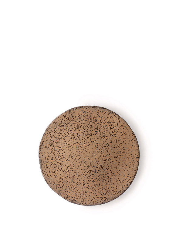 Gradient Ceramics Taupe Side Plate from HK Living