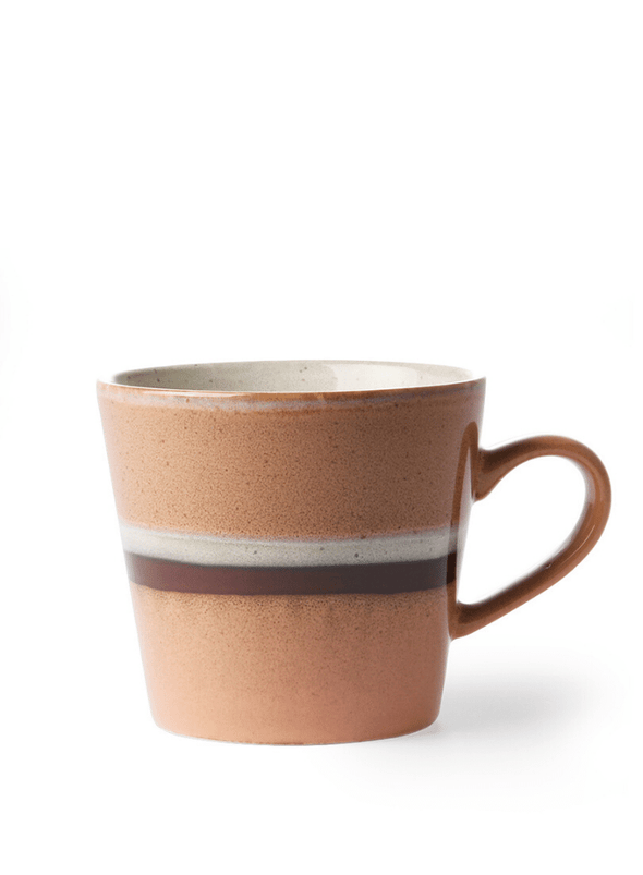 70's Style Cappucino Mug in Stream from HK Living