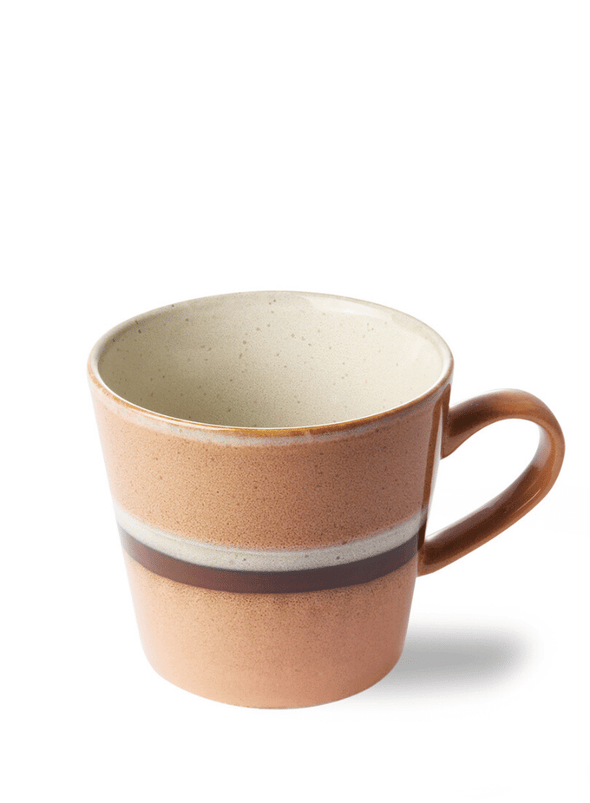 70's Style Cappucino Mug in Stream from HK Living