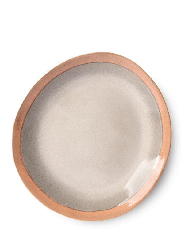 70's Style Dinner Plate - Earth from HK Living