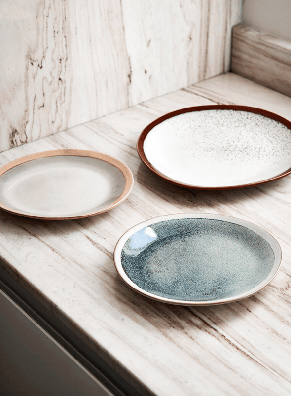 70's Style Dinner Plate - Earth from HK Living