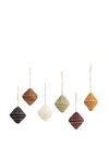 Hanging Cotton Paper Cones from Madam Stoltz