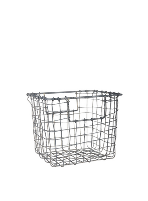 Basket Wire Open Handle Small Square from IB Laursen