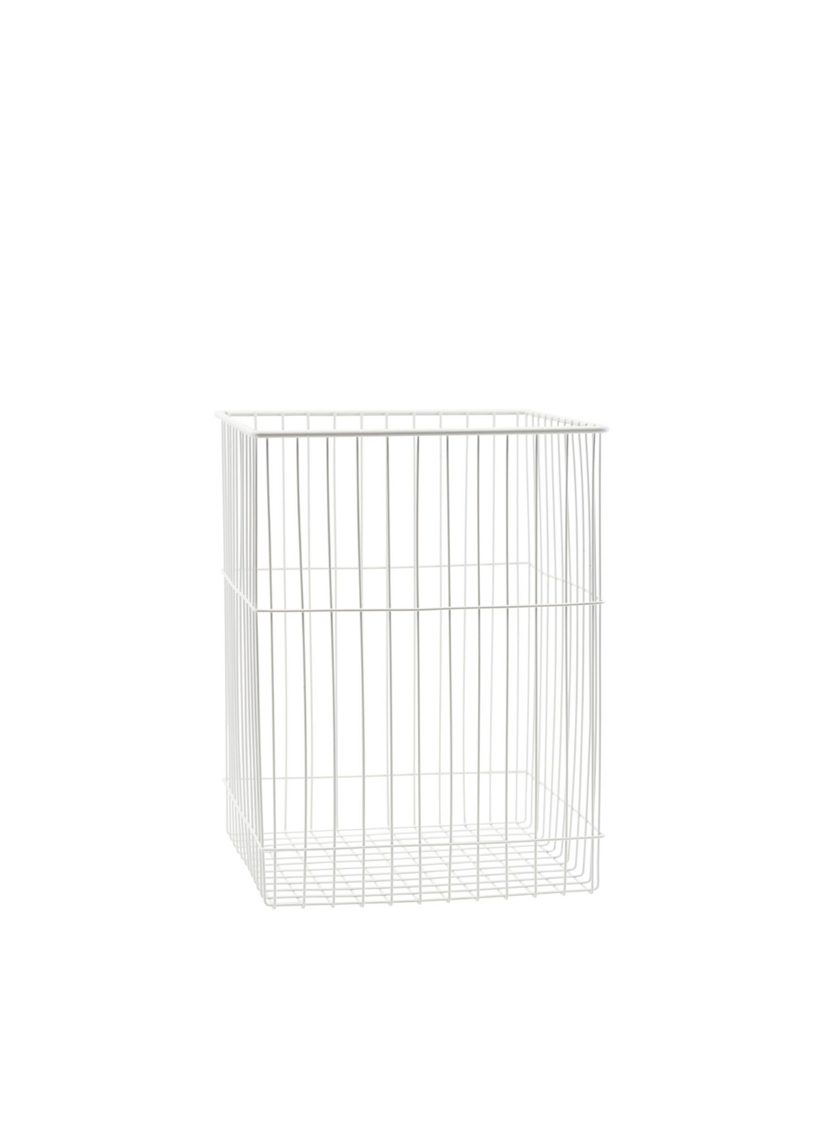 Iron Wastepaper Basket From Monograph