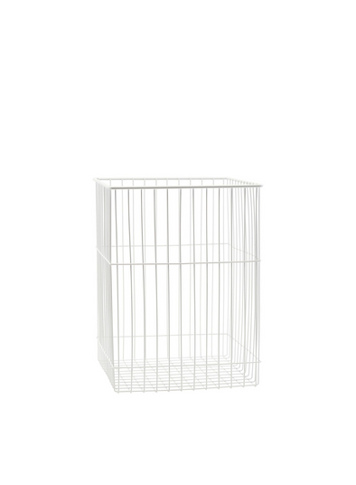 Iron Wastepaper Basket From Monograph