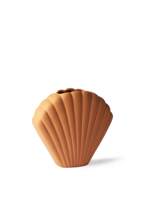 Large Ceramic Terra Shell Vase from HK Living