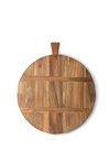 Large Round Teak Serving Board from HK Living
