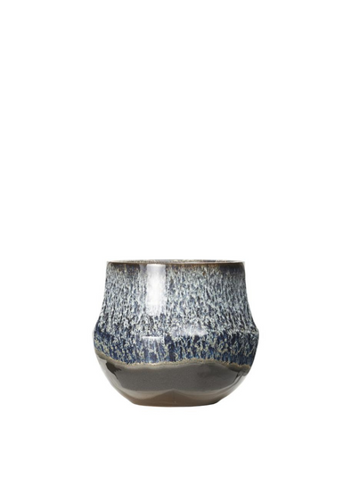 Porto Flowerpot in Blue 12.5cm from Lauvring