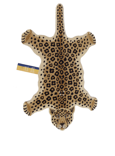 Loony Leopard Large Wool Rug from Doing Goods