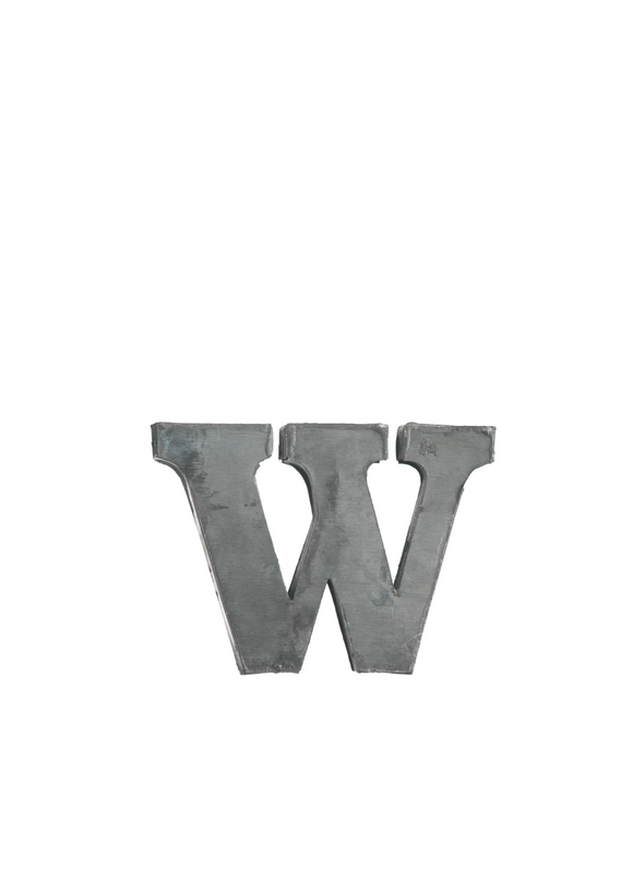 Zinc Letter from Madam Stoltz