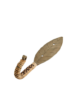 Hand Forged Leaf Hook from Madam Stoltz