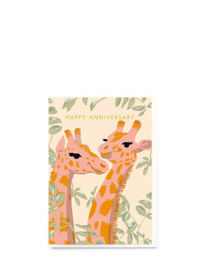 Happy Anniversary Giraffe Card from Noi