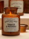 Apothecary Tobacco and Patchouli Candle from Paddywax