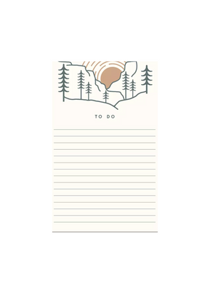 Sunrise To Do Notepad from Ruff House Print Shop