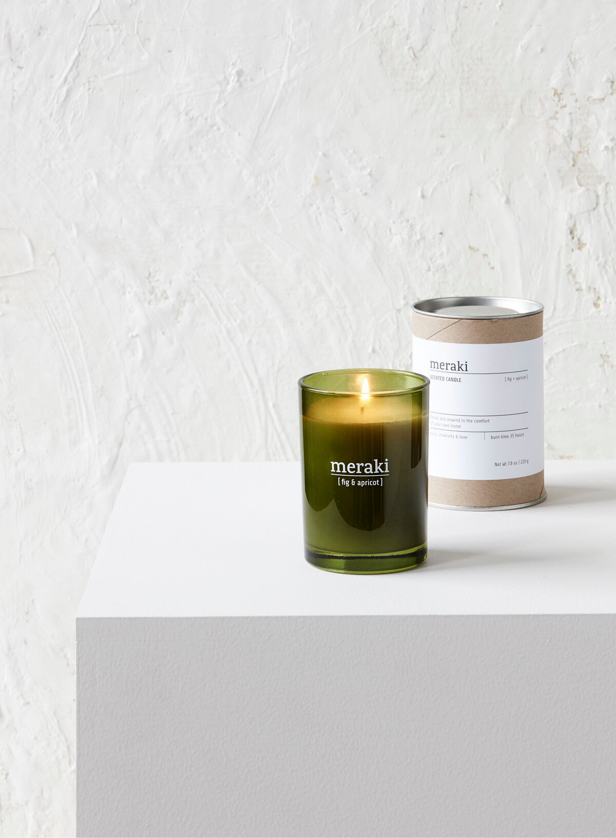 Scented Candle  - Fig & Apricot From Meraki