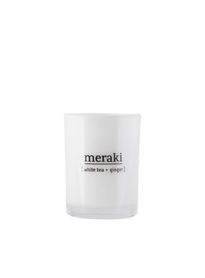 Scented Candle  - White Tea & Ginger From Meraki