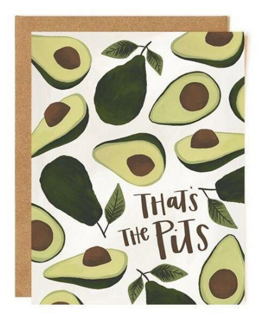 That's The Pits - Avocado Card