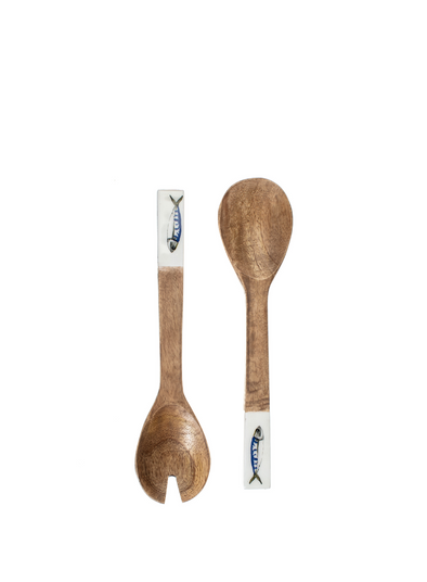 Mackerel Salad Servers from Shoeless Joe