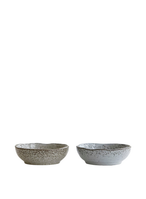 Small Rustic Bowl - Grey/ Blue From House Doctor