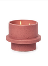 Folia Matte Speckled Ceramic Candle in Saffron Rose from Paddywax