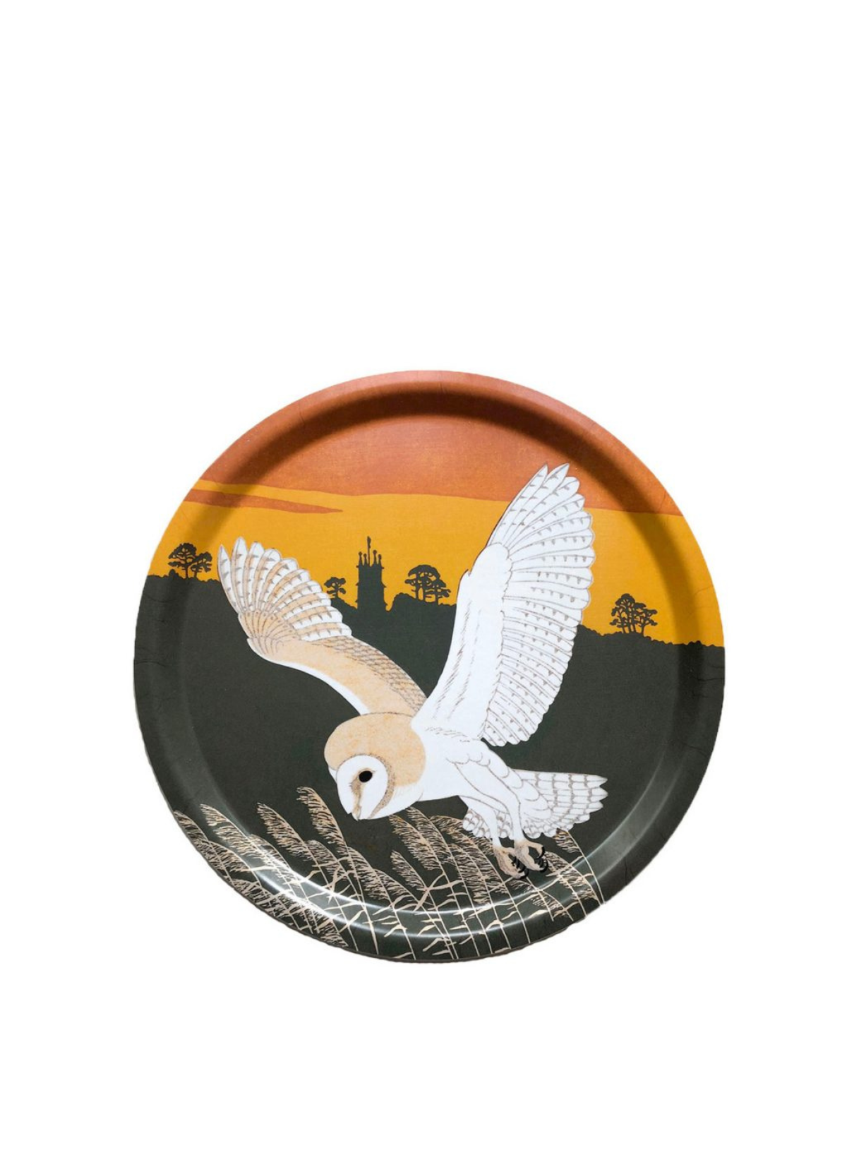 Barn Owl Birchwood Tray from Red Hare Publishing